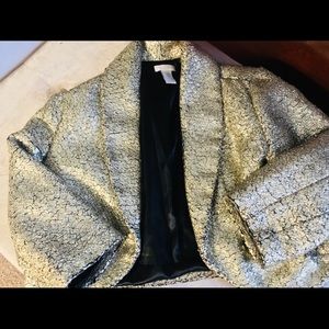 Chico’s Gold Evening Shrug